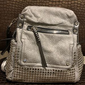Silver Studded Backpack